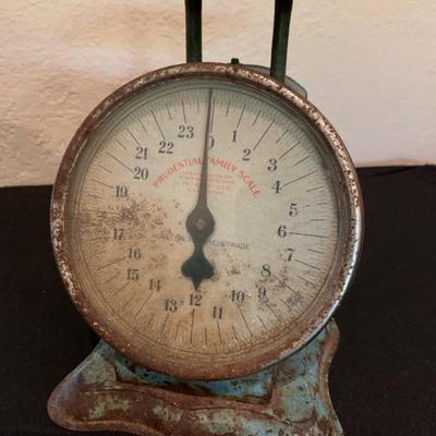Antique 1912  24 lb.  Metal Prudential  Family 