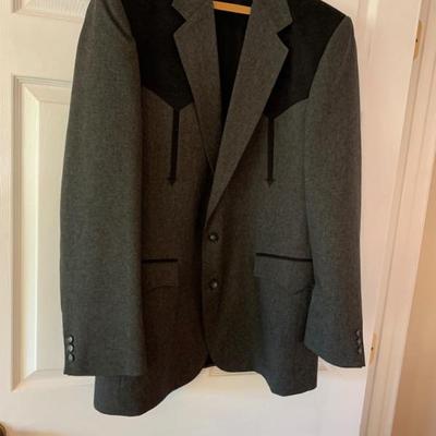 Vintage Circle S Western Sports Coat 42 L