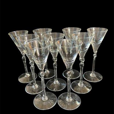 Cordial  Aperitif Glasses
