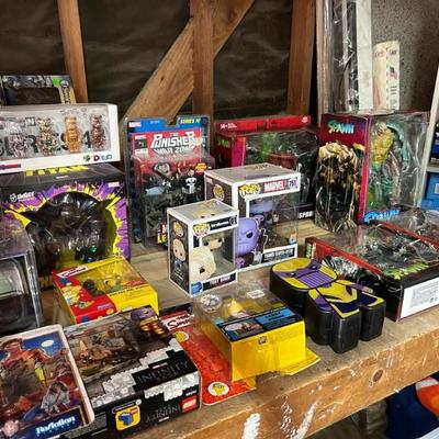 Marvel collectables. 