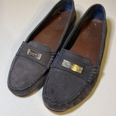 https://www.ebay.com/itm/115946802364 CV1079 PAIR OF COACH SHOES, BROWN LOAFERS APPROX SIZE 8.5