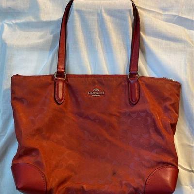 https://www.ebay.com/itm/126144291476 CV1072 RED COACH PURSE NO. A 1922-F73184