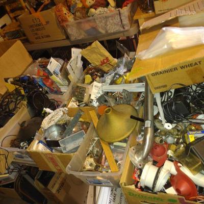 misc electronics and repair parts sold by the bag