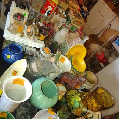 antique and vintage dishware