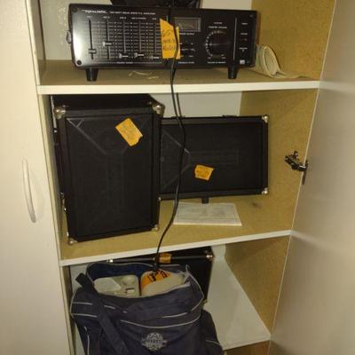 misc electronics speakers, amplifier