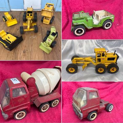 Vintage Toys Collage