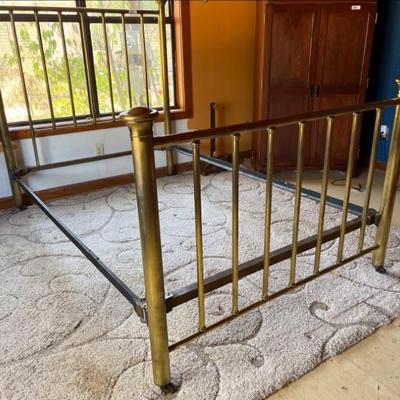 Antique Brass Bed