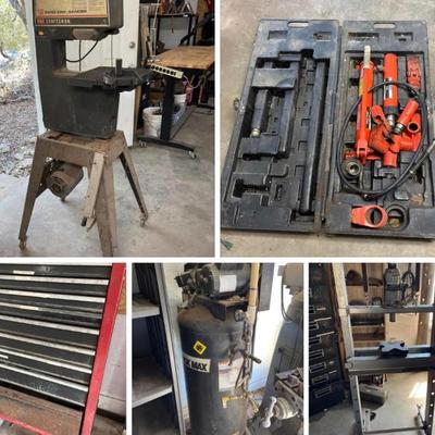 Shop Equipment Collage