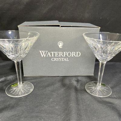 Waterford Lismore Martini Glasses
