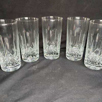 Cut Crystal Highball Glasses