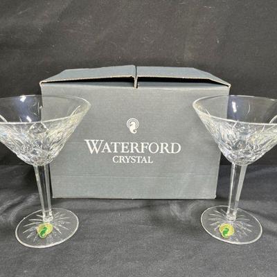 Waterford Lismore Martini Glasses
