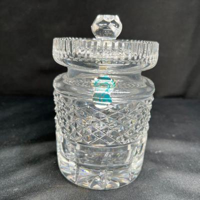 Waterford Crystal Condiment Jar with lid