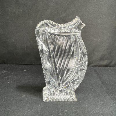 Signed Waterford Crystal Harp