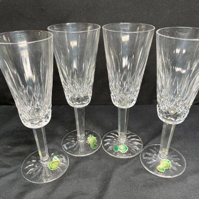 Waterford Lismore Fluted Champagne Glasses