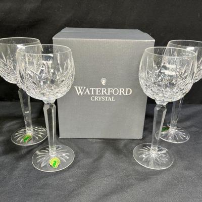 Waterford Lismore Hock Wine Glasses