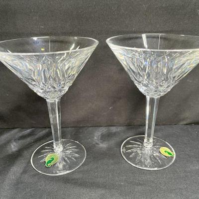 Waterford Lismore Martini Glasses
