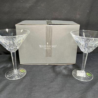 Waterford Lismore Martini Glasses