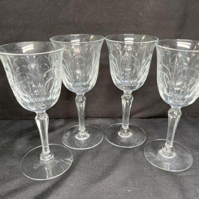 Tiffin-Franciscan Claret Glasses