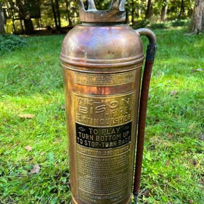 Antique/Vintage Copper Fire Extinguisher