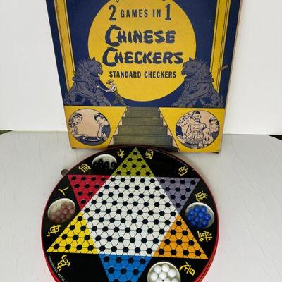 Vintage Brooklyn, NY Made Chinese Checkers