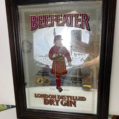 Beefeater Gin Advertising Mirror
