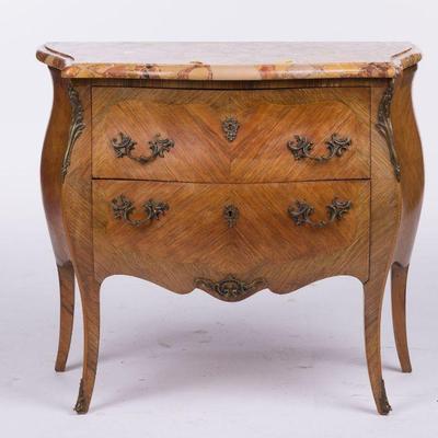 8. MARBLE TOP FRENCH COMMODE
31