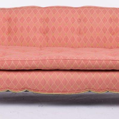 38B. PROVINCIAL FRENCH UPHOLSTERED SOFA 
29