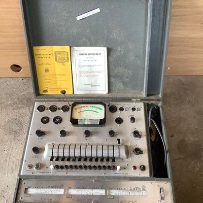 JUCR813 Electronamic Tube Tester	Precision company 'Electronamic' brand tube tester, suitable for testing electron tubes and...