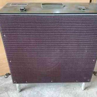 JUCR812 Military Public Address Set	AN/UIH-4 Public address system. A vintage military grade portable loudspeaker to be hooked up to a...