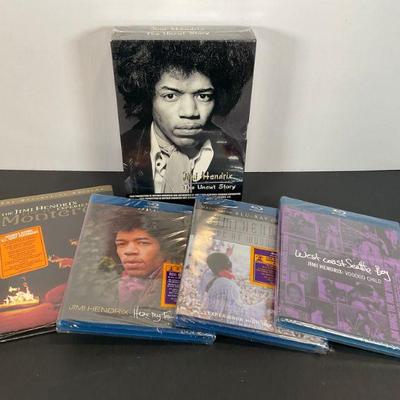 Jimi Hendrix DVD's & CD's - Sealed