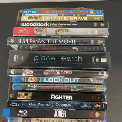 Collection of DVD's & Blu Ray (Sealed)