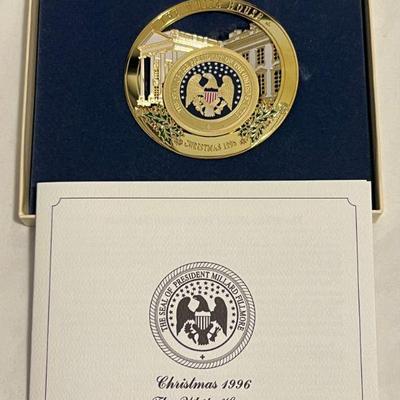 1996 White House Xmas Ornament