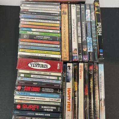 Collection of CD's & DVD's - Sealed
