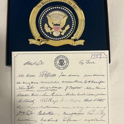 1989 white House xmas Ornament