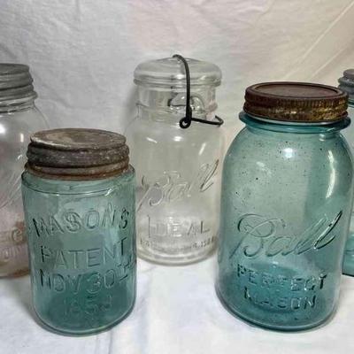 Vintage jars