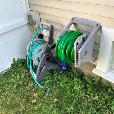 2 of 3 hose reels
