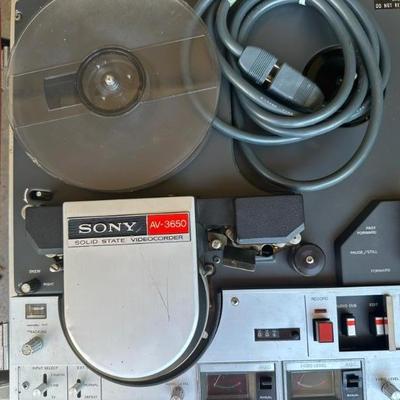 Vintage Sony Reel to Reel Player