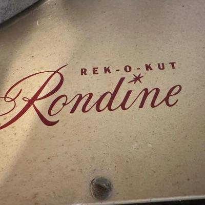 Rek-O-Kut Rondine Turntable