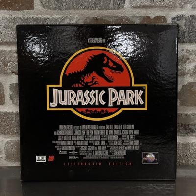 Jurassic Park Movie on Laser Disc