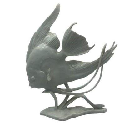 Rosenthal Scalar Angelfish Porcelain Figurine by Fritz Heinenreich