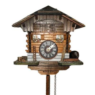 Lot 075  
Vintage Black Forest Cuckoo Clock