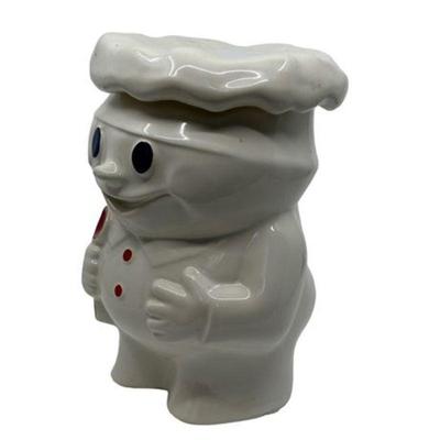 Lot 099  
Pillsbury Doughboy Porcelain Cookie Jar