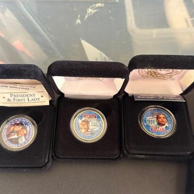 Obama, collectible coins