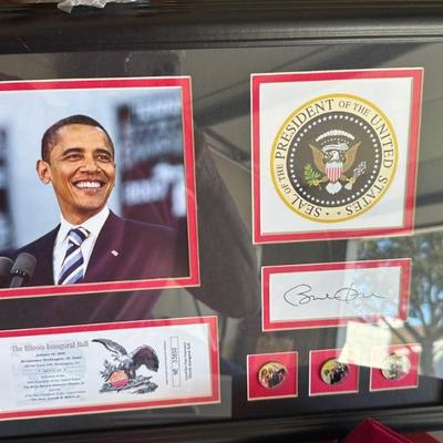  Obama memorabilia