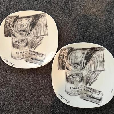 Andy Warhol Block Limited Edition Campbells Soup Cash Money Plate 