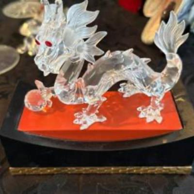 Swarovski Crystal Dragon 
