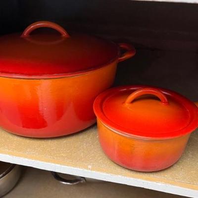 Vintage Descoware Enamel Cookware 