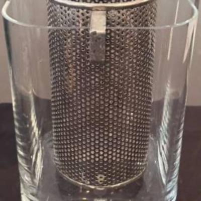Mid-Century Swedish Orrefors Glass Wine Cooler