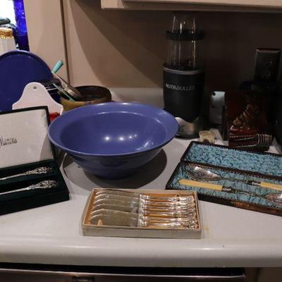 Antique serving utensils