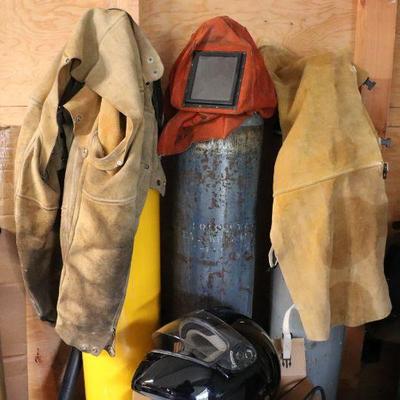 Welding Gear and Gas Tanks